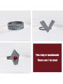 Game Genshin Impact Hu Tao 7 Rings Cosplay Props