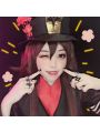 Game Genshin Impact Hu Tao 7 Rings Cosplay Props