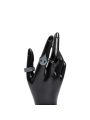 Game Genshin Impact Hu Tao 7 Rings Cosplay Props
