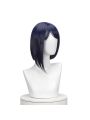 Game Genshin Impact Kujou Sara Blue Mixed Color Cosplay Wigs