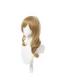 Game Genshin Impact Lisa Curly Light Brown Long Cosplay Wigs