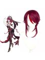 Game Genshin Impact Rosaria Wine Red Short Cosplay Wigs