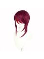 Game Genshin Impact Rosaria Wine Red Short Cosplay Wigs