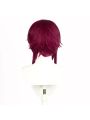 Game Genshin Impact Rosaria Wine Red Short Cosplay Wigs