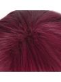 Game Genshin Impact Rosaria Wine Red Short Cosplay Wigs