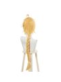 Game Genshin Impact Traveler Aether Blonde Long Braided Cosplay Wigs