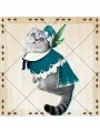 Game Genshin Impact Venti Cat Cloak Cosplay Costume 