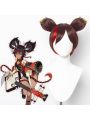 Game Genshin Impact Xinyan Mixed Brown Cosplay Wigs