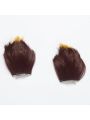 Game Genshin Impact Xinyan Mixed Brown Cosplay Wigs