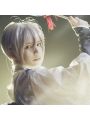 Game  Onmyoji Yin Yang Master SSR Da ii ten gu Flaxen Short Cosplay Wig