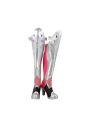 Game OW Pink Angel Cosplay Shoes