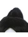 Game Valorant Project A Sage Black Long Ponytail Cosplay Wigs