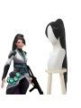 Game Valorant Project A Sage Black Long Ponytail Cosplay Wigs
