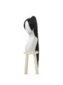 Game Valorant Project A Sage Black Long Ponytail Cosplay Wigs