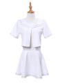 Fate/Grand Order Fate Go Jeanne d'Arc White Uniform Cosplay Costumes