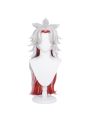Genshin Impact  Arataki Itto Grey Mixed Red Long Cosplay Wigs