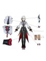 Genshin Impact Fatui Arlecchino The Knave Cosplay Costume