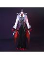 Genshin Impact Fatui Arlecchino The Knave Cosplay Costume