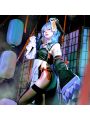 Genshin Impact Ganyu Little Zombie Sexy Halloween Cosplay Costume