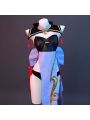 Genshin Impact Ganyu Little Zombie Sexy Halloween Cosplay Costume