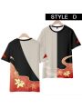 Genshin Impact Kazuha T-shirt Cosplay Costume
