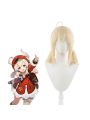 Genshin Impact Klee Beige Ponytail Cosplay Wigs