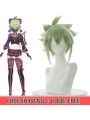 Genshin Impact Kuki Shinobu Green Cosplay Wigs
