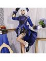 Genshin Impact The Hydro Archon Dark Fontaine Focalors Cosplay Costume