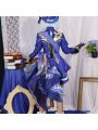 Genshin Impact The Hydro Archon Dark Fontaine Focalors Cosplay Costume