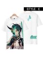 Genshin Impact Xiao T-shirt Cosplay Costume
