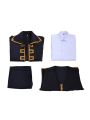 Gintama Toushirou HijikataSougo Okita  Uniform Black Cosplay Costumes