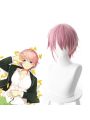 Gotoubun no Hanayome Nakano Ichika Purple Pink Short Cosplay Wigs
