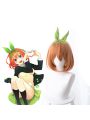 Gotoubun no Hanayome Yotsuba Nakano Orange Wave Cosplay Wigs