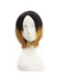 Haikyū!! kozumekenma Black Mixde Yellow long Cosplay Wigs