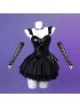 Halloween Sexy Dress Black Daemon Dress For Halloween Cosplay Costume
