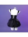 Halloween Sexy Dress Black Daemon Dress For Halloween Cosplay Costume