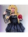 Halloween Black Daemon Dress Sexy Cosplay Costume