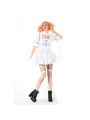 Halloween Ghost Doll Clown Dress Cosplay Costume