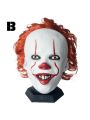 Halloween Mask Clown Hood Smile Mask Cos Props