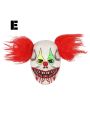 Halloween Mask Clown Hood Smile Mask Cos Props