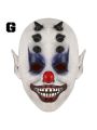 Halloween Mask Clown Hood Smile Mask Cos Props
