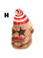 Halloween Mask Clown Hood Smile Mask Cos Props