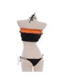 Halloween Pumpkin Bat Sexy Lingerie Cosplay Costume 