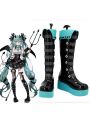 Hatsune Miku × Rascal the Raccoon Devil Halloween Cosplay Shoes
