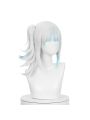 Hololive Gawr Gura CatShark Mixed Color Ponytail Cosplay Wigs
