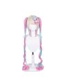 Hololive NEEDY GIRL OVERDOSE KAngel Long Pink Mixed Blue Cosplay Wigs
