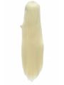 100cm Long Inu x Boku SS Yukinokouji Nobara Cosplay Wig Pale Golden Staright Wigs