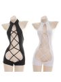 Japanese Hollow Sexy Underwear 2 Colors Cosplay Costume