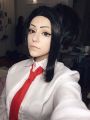 My Hero Academia Momo Yaoyorozu Women Black Cosplay Wigs 
