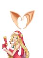LOL Christmas Jinx Game Cosplay Ears